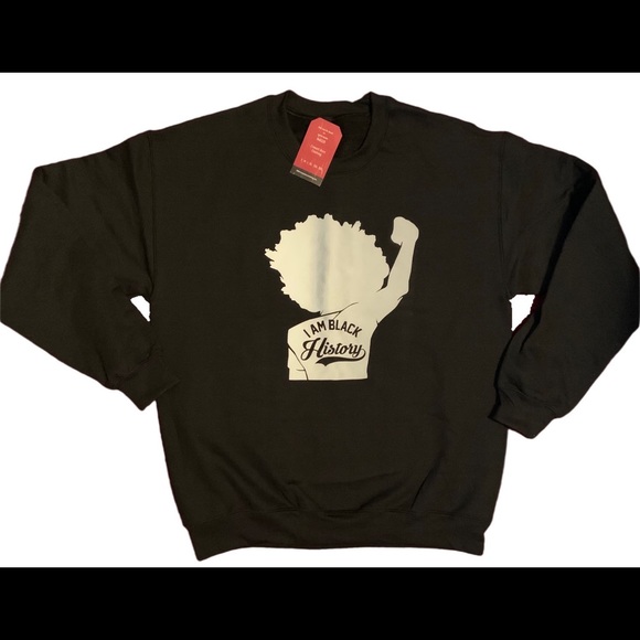 I AM BLACK HISTORY sweatshirt - Picture 1 of 1